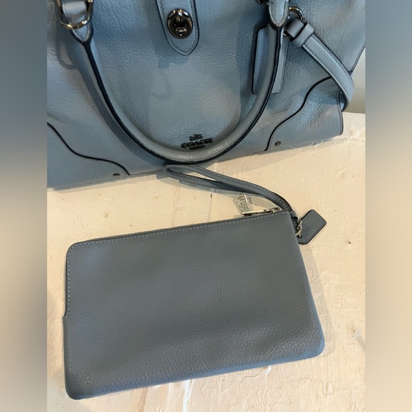 Coach Mercer Satchel with Wristlet - Picture 8 of 13